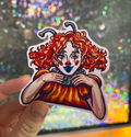 Sticker "the Fool" Aufkleber 8x8cm