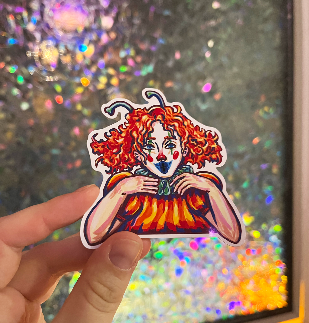 Sticker "the Fool" Aufkleber 8x8cm