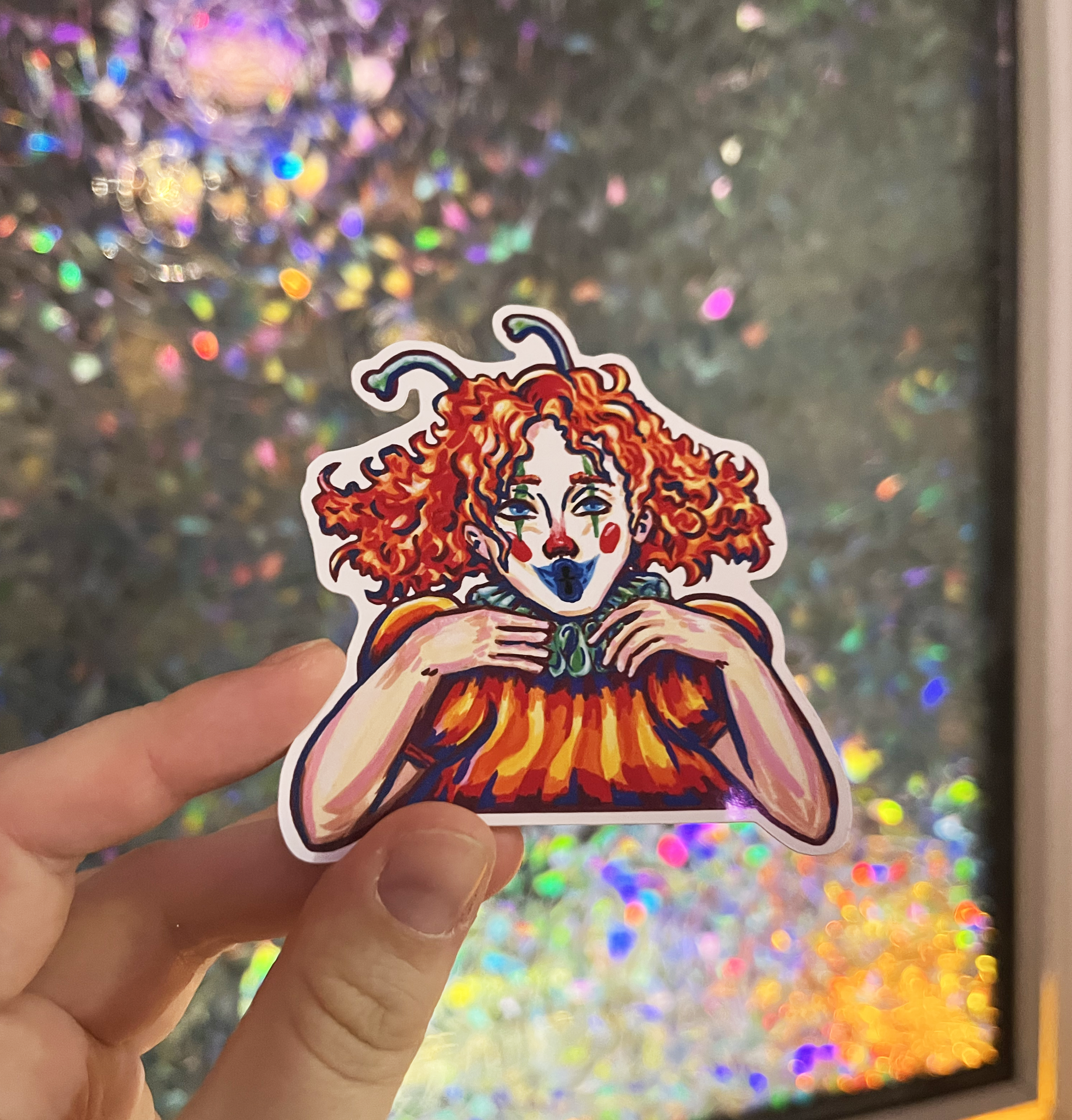 Sticker "the Fool" Aufkleber 8x8cm